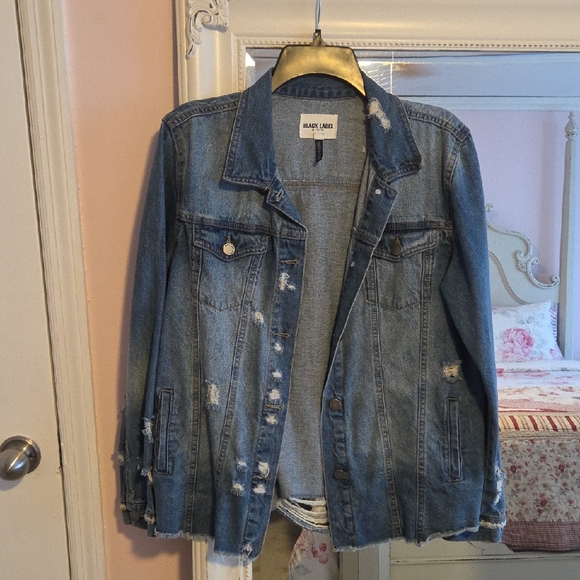 Black Label Classic Blue Denim Jacket - Picture 1 of 2